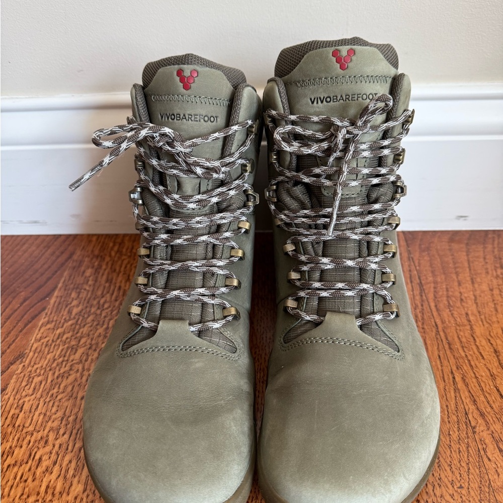 COPY - Vivo Barefoot Olive Winter Boots